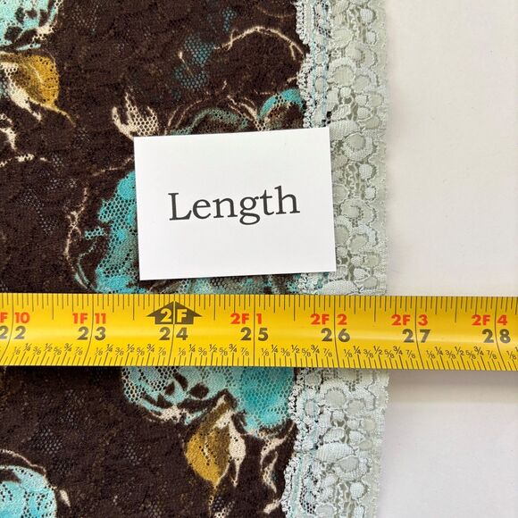 Y2K Womens Babydoll Top Sz Small Coquette Dark Floral Whimsigoth Lace Vintage - Picture 4 of 5